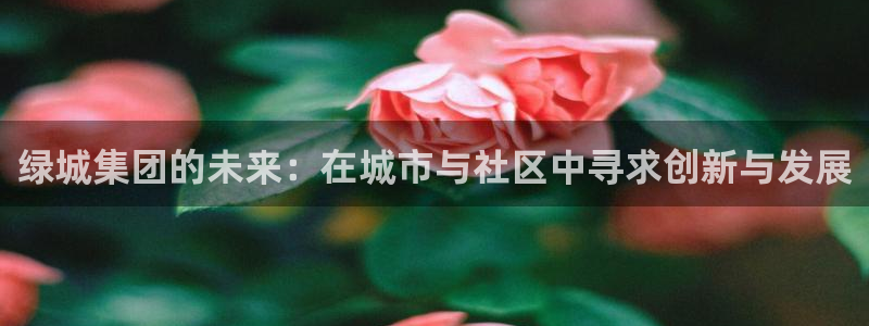 和记电讯官网：绿城集团的未来：在城市与社区中寻求创新与发展