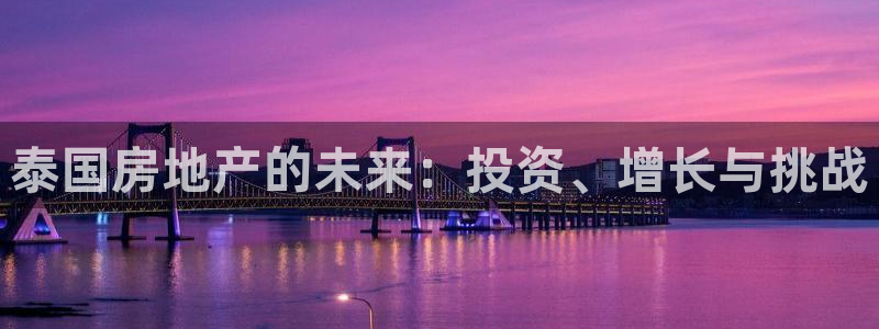 和力记易官网：泰国房地产的未来：投资、增长与挑战