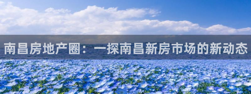 江苏和记伟业官网：南昌房地产圈：一探南昌新房市场的新动态