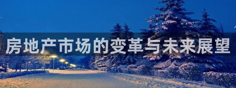 和记娱乐app官网：房地产市场的变革与未来展望