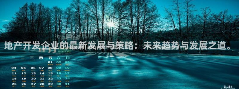 和记国际官网电话：地产开发企业的最新发展与策略：未来趋势与发