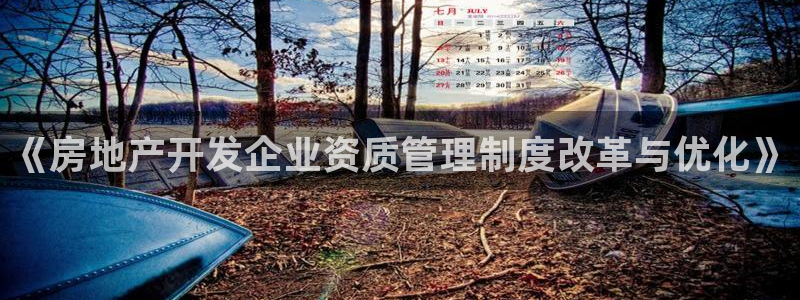 和记3电讯官网：《房地产开发企业资质管理制度改革与优化》
