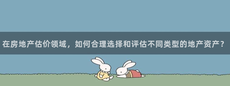 和记官网备用客户端：在房地产估价领域，如何合理选择和评估不同