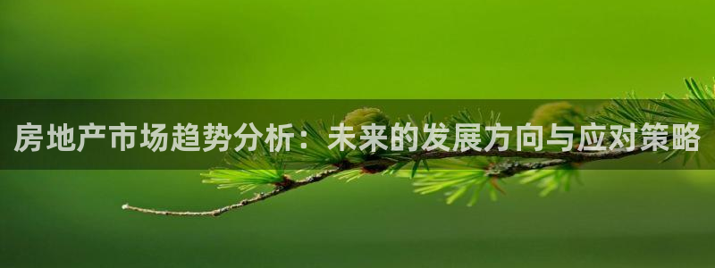 和记娱乐app官网登录：房地产市场趋势分析：未来的发展方向与