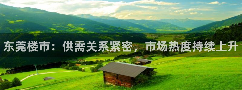 香港和记黄埔官网：东莞楼市：供需关系紧密，市场热度持续上升