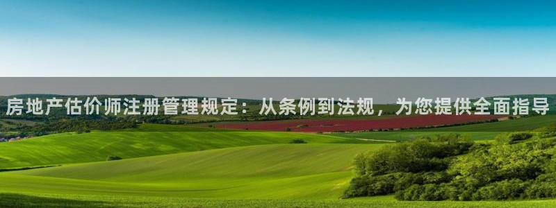 和记国际官网电话：房地产估价师注册管理规定：从条例到法规，为