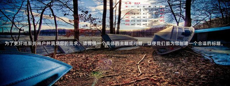 和记体育官网：为了更好地服务用户并满足您的需求，请提供一个具