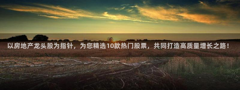 和记娱可信赖h88285官网：以房地产龙头股为指针，为您精选